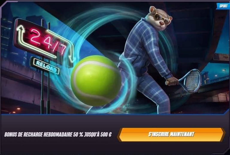 WinRolla Casino bonus recharge hebdomadaire
