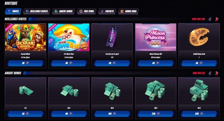 WinRolla Casino boutique