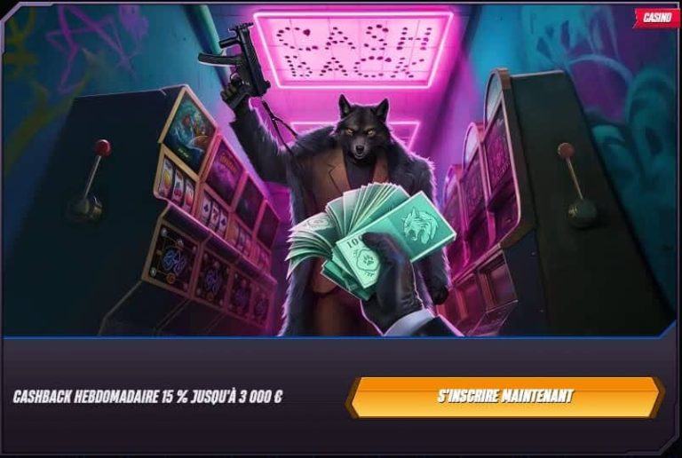 WinRolla Casino cashback hebdomadaire