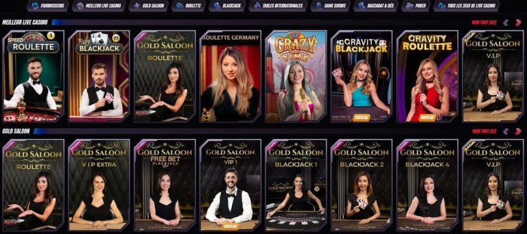 WinRolla Casino jeux live
